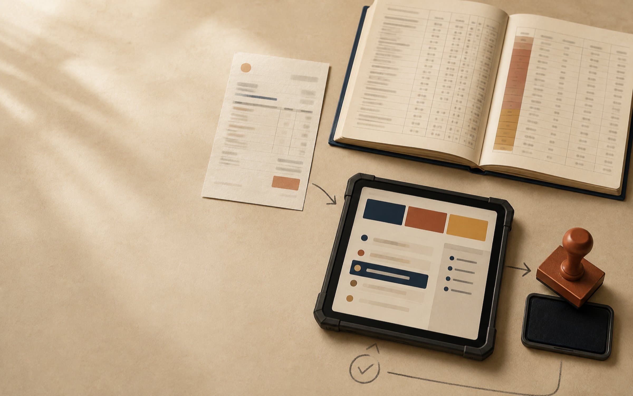 AI agent development: an agent's approval queue and audit log inside a company's accounting system